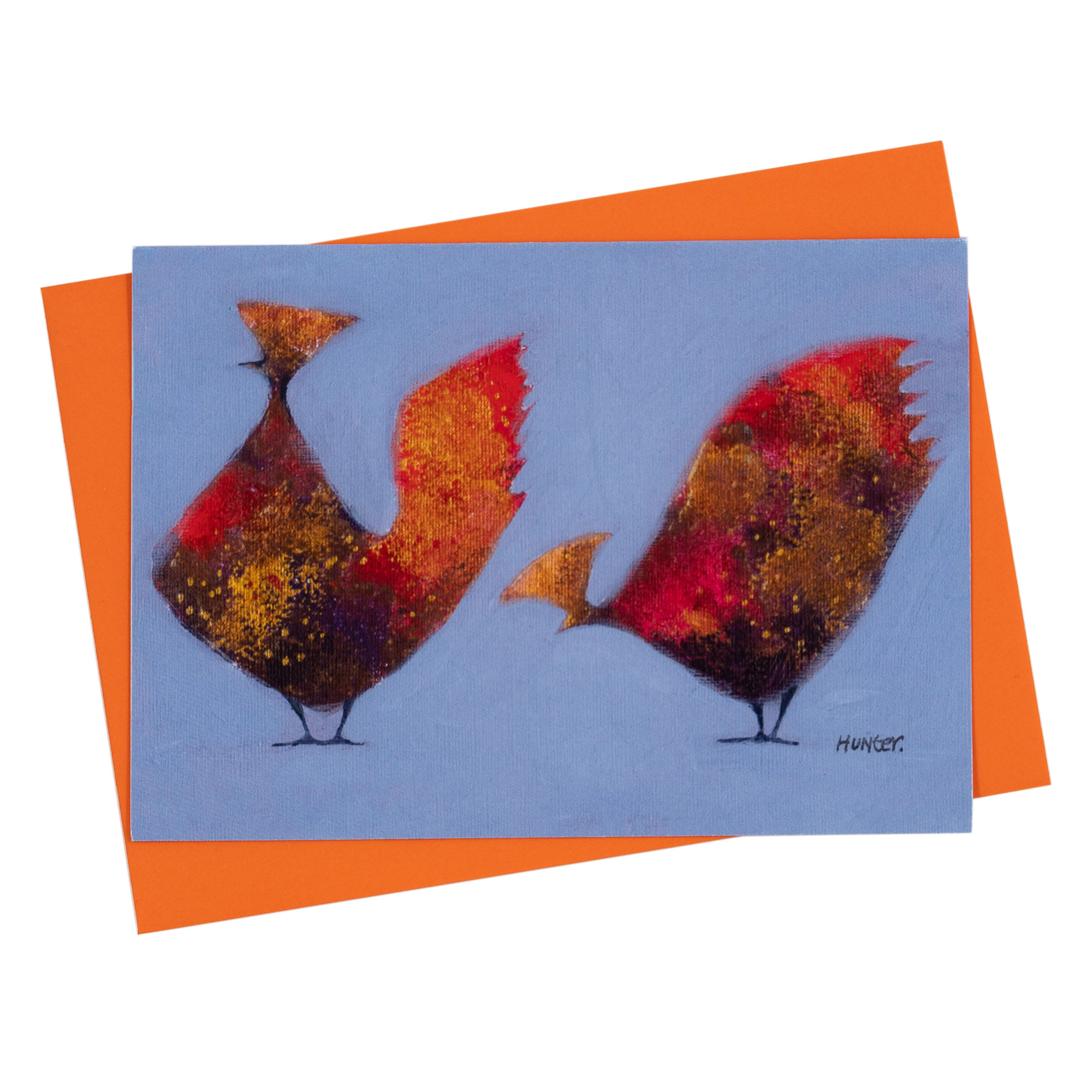 Colourful Perthshire Poultry Card